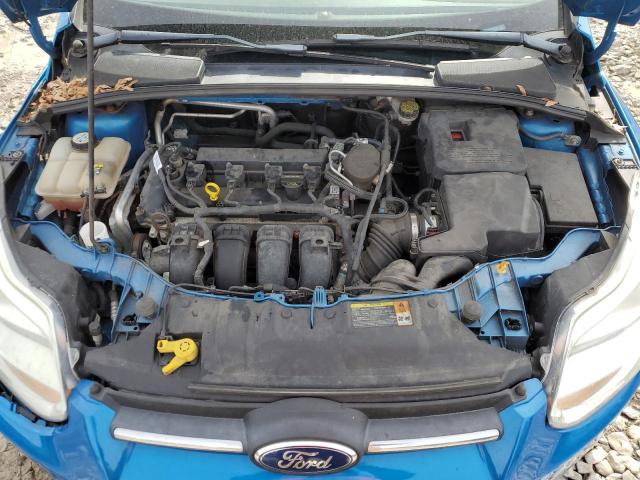 1FAHP3K29CL226030 - 2012 FORD FOCUS SE BLUE photo 11