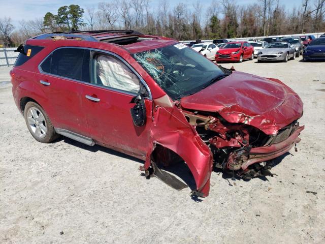 2GNFLFE30D6303176 - 2013 CHEVROLET EQUINOX LTZ RED photo 4