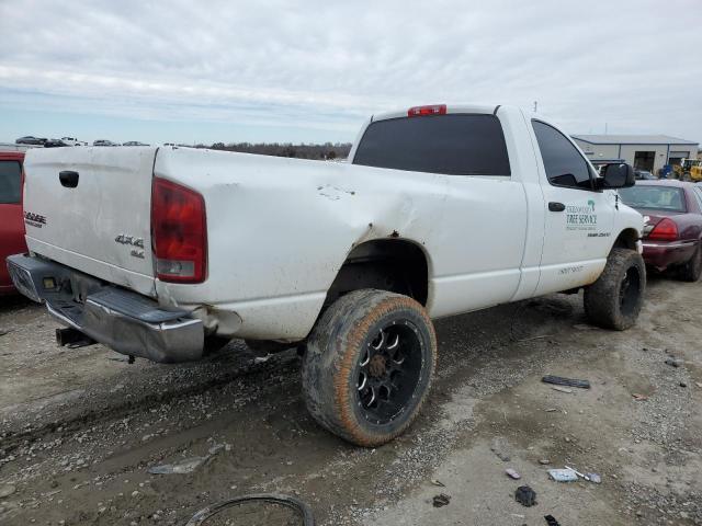 3D7KU26683G758596 - 2003 DODGE RAM 2500 ST WHITE photo 3