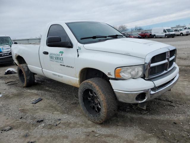 3D7KU26683G758596 - 2003 DODGE RAM 2500 ST WHITE photo 4