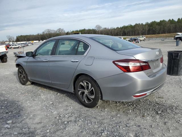 1HGCR2F39GA114228 - 2016 HONDA ACCORD LX SILVER photo 2