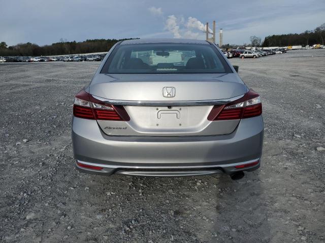 1HGCR2F39GA114228 - 2016 HONDA ACCORD LX SILVER photo 6