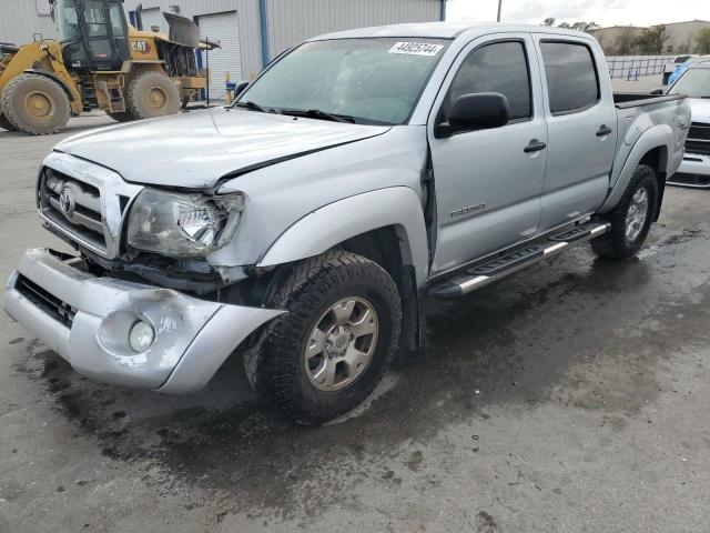 3TMJU62N39M087455 - 2009 TOYOTA TACOMA DOUBLE CAB PRERUNNER SILVER photo 1