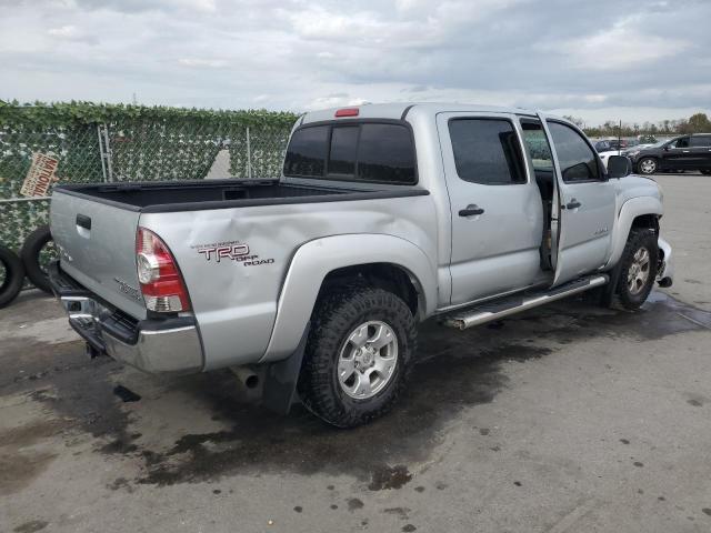 3TMJU62N39M087455 - 2009 TOYOTA TACOMA DOUBLE CAB PRERUNNER SILVER photo 3