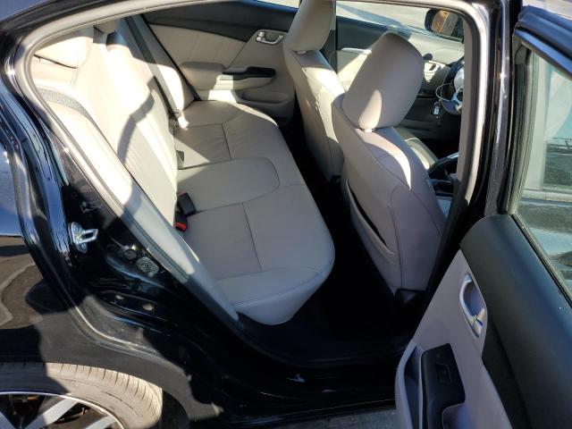 19XFB2F98FE242119 - 2015 HONDA CIVIC EXL შავი ფოტო 10