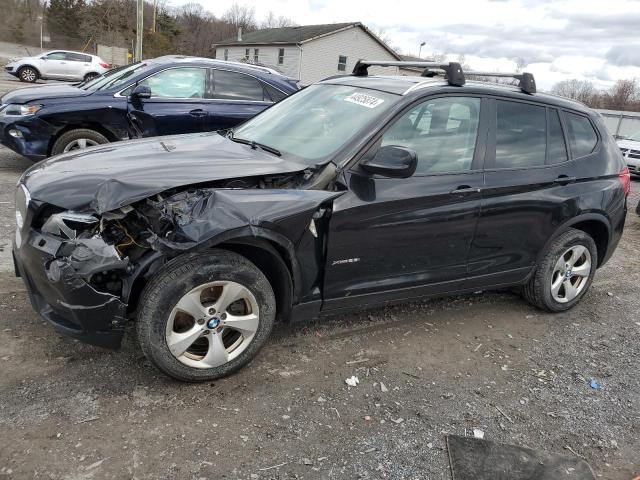 5UXWX5C52BL714464 - 2011 BMW X3 XDRIVE28I BLACK photo 1