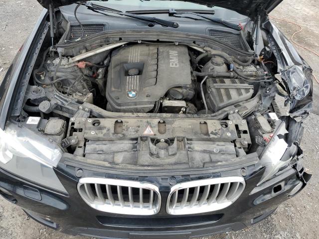 5UXWX5C52BL714464 - 2011 BMW X3 XDRIVE28I BLACK photo 12