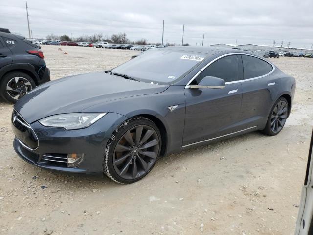 5YJSA1S15EFP60290 - 2014 TESLA MODEL S CHARCOAL photo 1