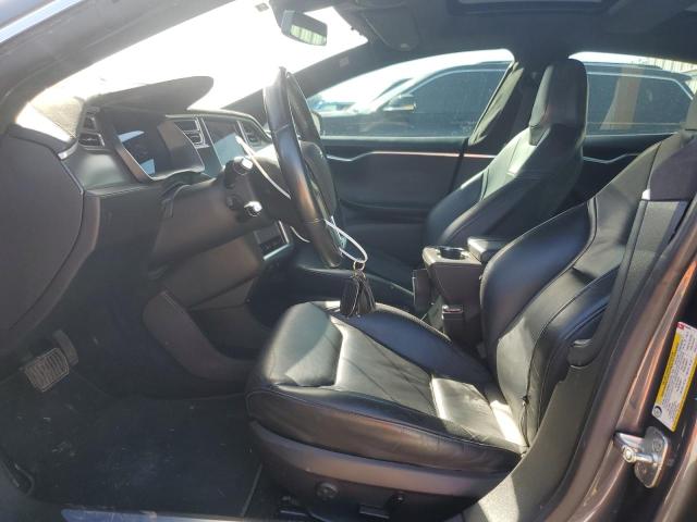 5YJSA1S15EFP60290 - 2014 TESLA MODEL S CHARCOAL photo 7