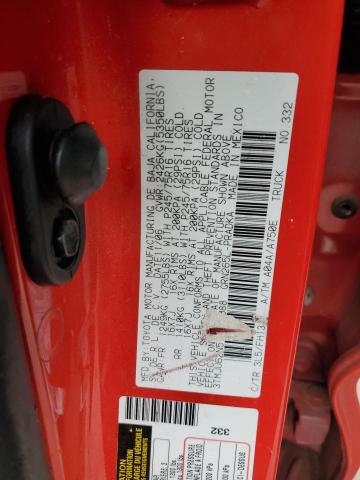 3TMJU62N57M034088 - 2007 TOYOTA TACOMA DOUBLE CAB PRERUNNER RED photo 12
