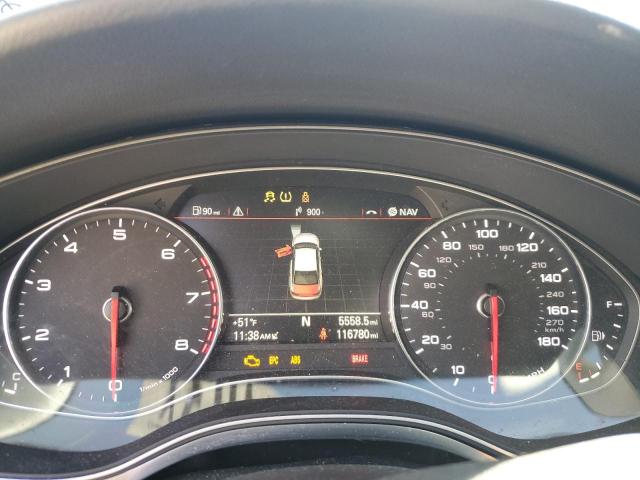 WAUHGAFC9DN028620 - 2013 AUDI A6 PRESTIGE შავი ფოტო 9