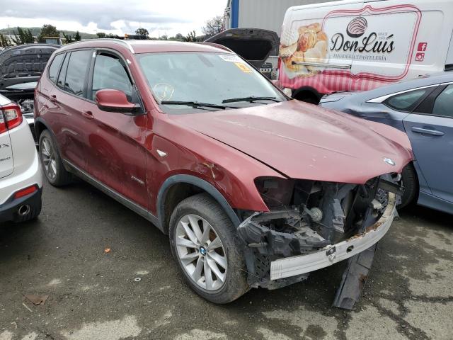 5UXWX5C53CL727211 - 2012 BMW X3 XDRIVE28I RED photo 4