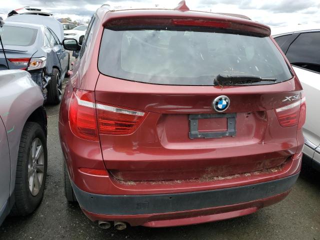 5UXWX5C53CL727211 - 2012 BMW X3 XDRIVE28I RED photo 6