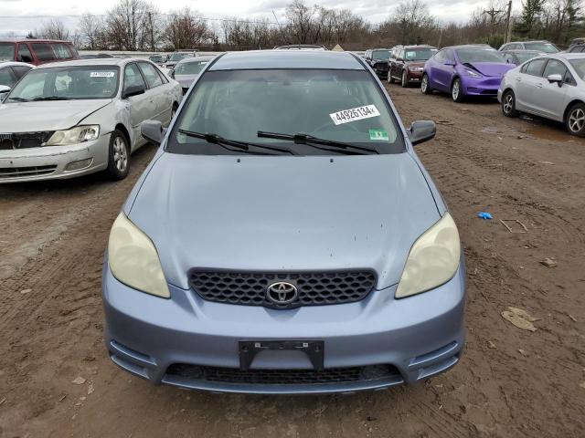 2T1KR32E64C257359 - 2004 TOYOTA COROLLA MA XR BLUE photo 5