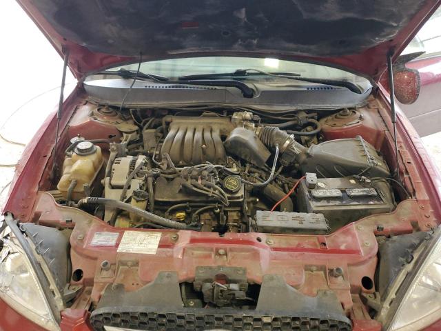 1FAFP552X3G224794 - 2003 FORD TAURUS SES RED photo 11