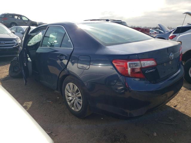 4T4BF1FK7ER426565 - 2014 TOYOTA CAMRY L BLUE photo 2