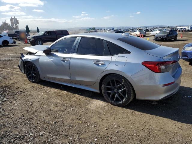 2HGFE2F58NH539027 - 2022 HONDA CIVIC SPORT SILVER photo 2