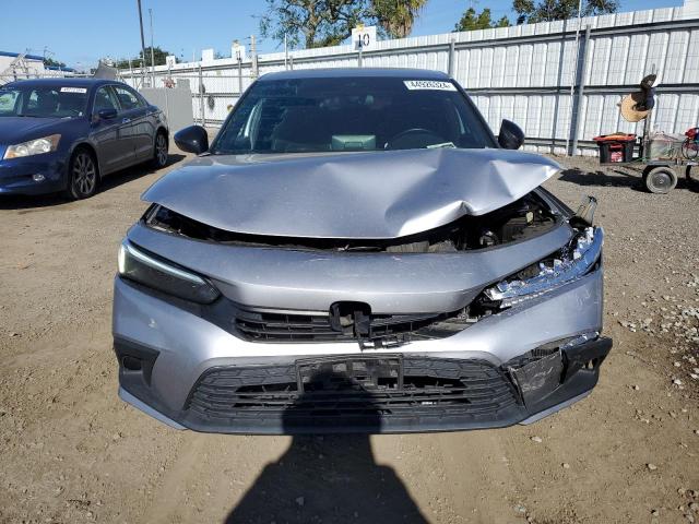 2HGFE2F58NH539027 - 2022 HONDA CIVIC SPORT SILVER photo 5