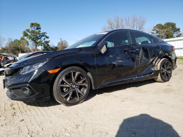 2HGFC2F83KH600375 - 2019 HONDA CIVIC SPORT 黑色 照片 1