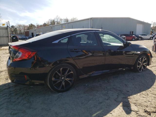 2HGFC2F83KH600375 - 2019 HONDA CIVIC SPORT 黑色 照片 3