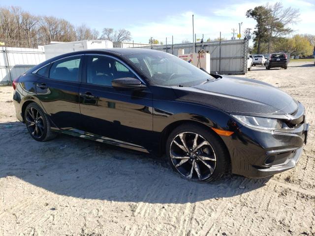 2HGFC2F83KH600375 - 2019 HONDA CIVIC SPORT BLACK photo 4