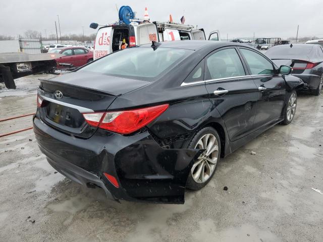 5NPEC4AC0EH841341 - 2014 HYUNDAI SONATA SE BLACK photo 3