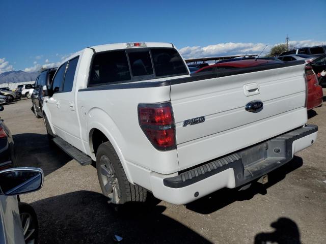 1FTFW1CT8DKE18160 - 2013 FORD F150 SUPERCREW WHITE photo 2