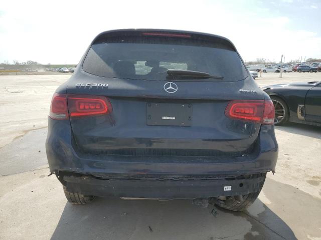 W1N0G8EB2LF837346 - 2020 MERCEDES-BENZ GLC 300 4MATIC BLUE photo 6