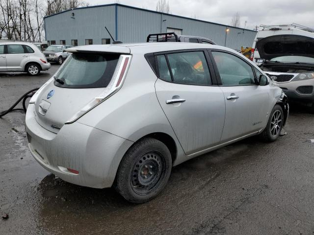 1N4BZ0CP9HC310929 - 2017 NISSAN LEAF S SILVER photo 3