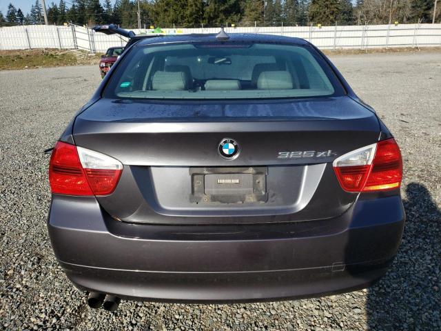 WBAVD13596KV10901 - 2006 BMW 325 XI GRAY photo 6