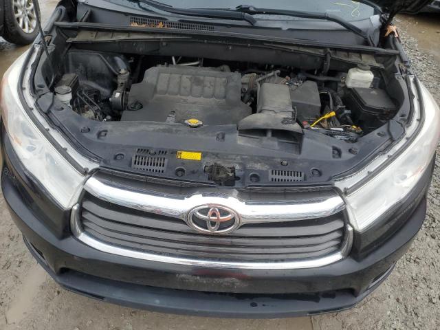5TDJKRFHXES028537 - 2014 TOYOTA HIGHLANDER XLE Սև լուսանկար 11