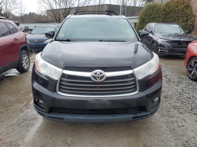 5TDJKRFHXES028537 - 2014 TOYOTA HIGHLANDER XLE Սև լուսանկար 5