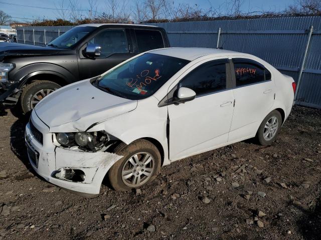 1G1JC5SH6C4104736 - 2012 CHEVROLET SONIC LT WHITE photo 1