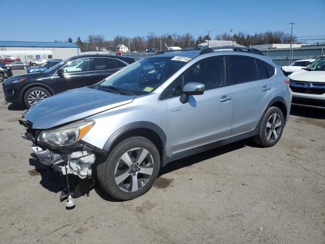 JF2GPBLC7GH255401 - 2016 SUBARU CROSSTREK 2.0I HYBRID TOURING SILVER photo 1