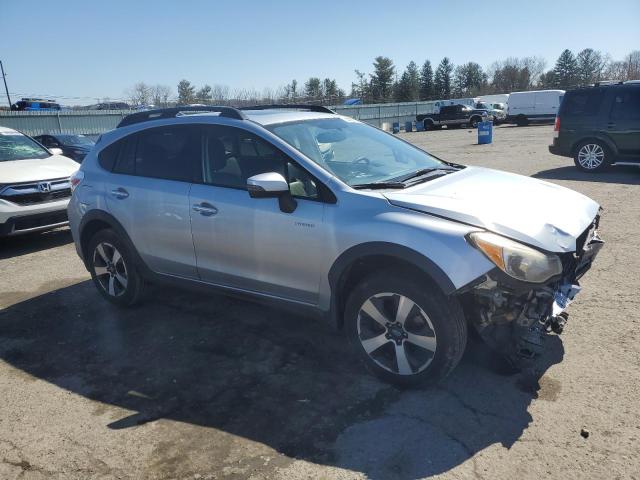 JF2GPBLC7GH255401 - 2016 SUBARU CROSSTREK 2.0I HYBRID TOURING SILVER photo 4