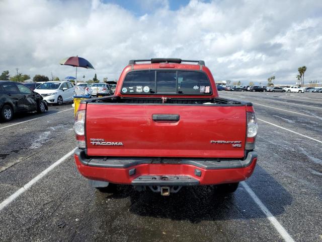 3TMJU4GN2CM135628 - 2012 TOYOTA TACOMA DOUBLE CAB PRERUNNER RED photo 6