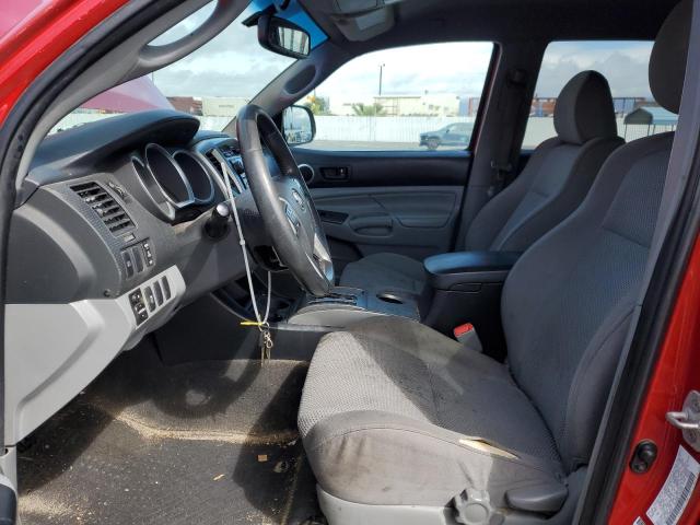 3TMJU4GN2CM135628 - 2012 TOYOTA TACOMA DOUBLE CAB PRERUNNER RED photo 7