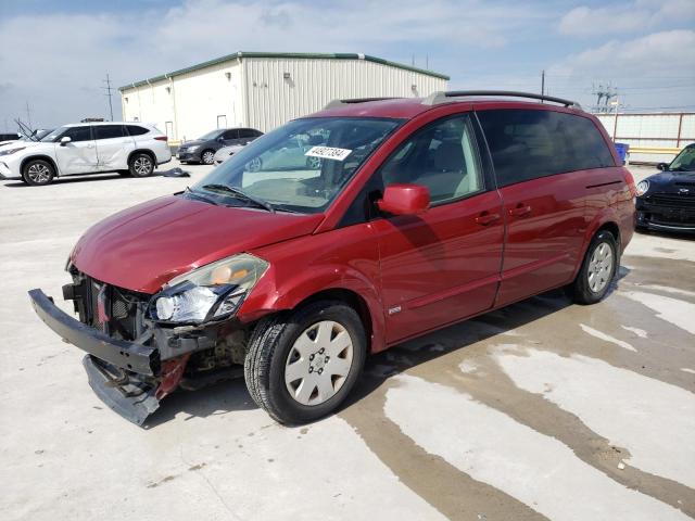 5N1BV28U46N124096 - 2006 NISSAN QUEST S RED photo 1