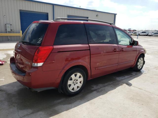 5N1BV28U46N124096 - 2006 NISSAN QUEST S RED photo 3