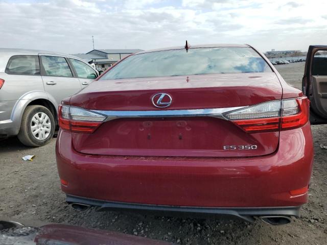 58ABK1GG6GU014603 - 2016 LEXUS ES 350 RED photo 6