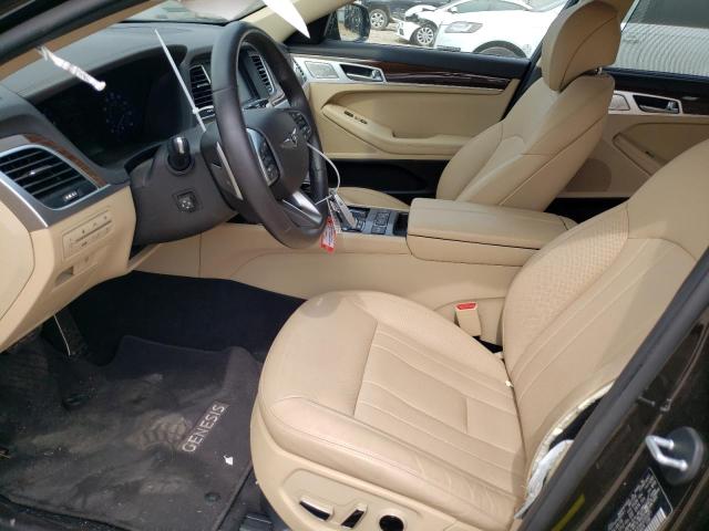 KMHGN4JE8KU295941 - 2019 GENESIS G80 BASE BROWN photo 7