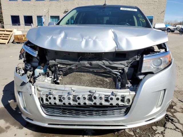 2FMDK4AK7DBC40374 - 2013 FORD EDGE SPORT SILVER photo 5