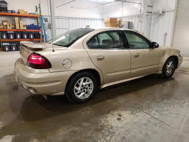 1G2NF52E54C140600 - 2004 PONTIAC GRAND AM SE1 GOLD photo 3