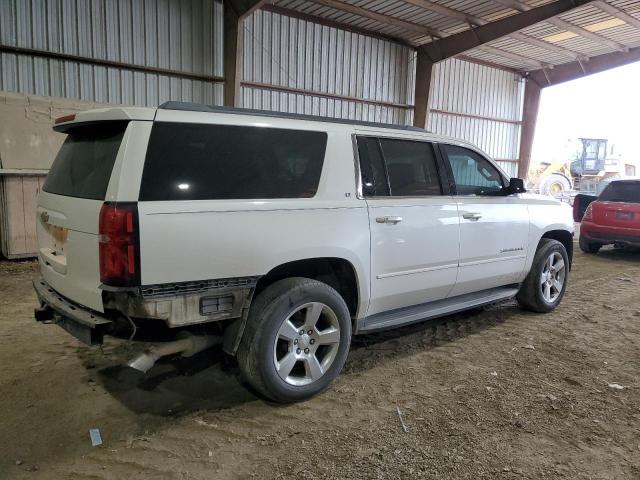 1GNSCJKC9FR679419 - 2015 CHEVROLET SUBURBAN C1500 LT WHITE photo 3