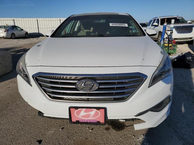 5NPE24AF8GH274148 - 2016 HYUNDAI SONATA SE WHITE photo 5