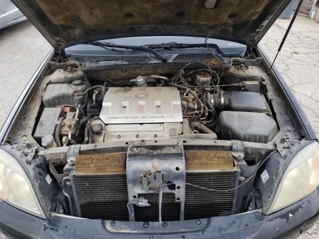 1G6KF57991U104377 - 2001 CADILLAC DEVILLE DTS BLACK photo 11