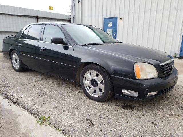 1G6KF57991U104377 - 2001 CADILLAC DEVILLE DTS BLACK photo 4