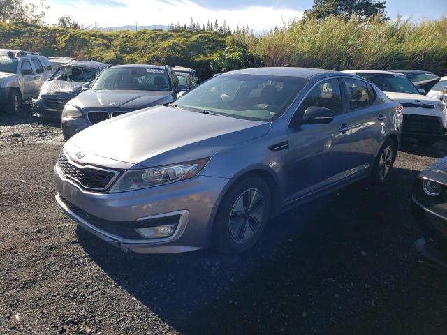 KNAGM4AD5B5005788 - 2011 KIA OPTIMA HYBRID SILVER photo 1