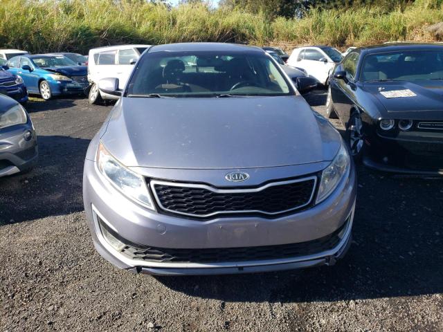 KNAGM4AD5B5005788 - 2011 KIA OPTIMA HYBRID SILVER photo 5