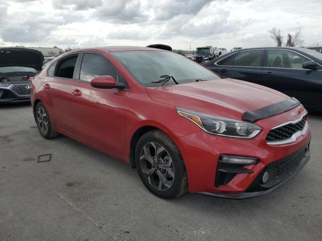 3KPF24AD8LE141911 - 2020 KIA FORTE FE RED photo 4